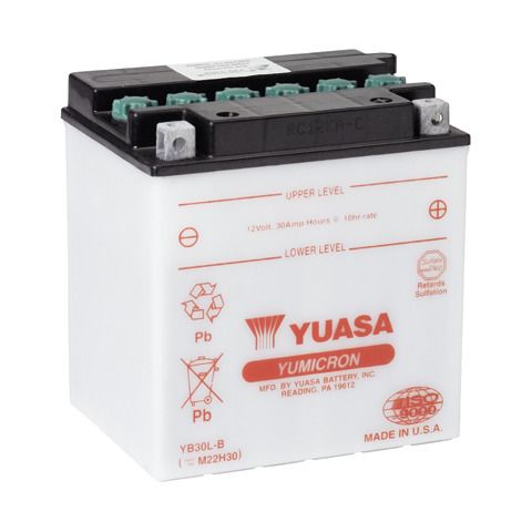 Yuasa YB30L-B Yumicron Conventional Battery