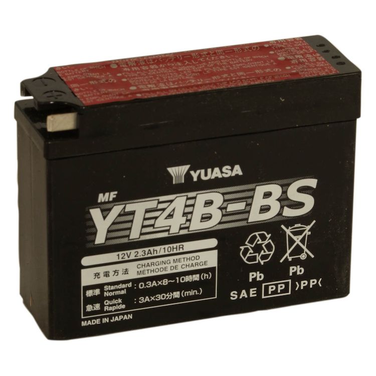 Yuasa YT4B-BS AGM Battery 