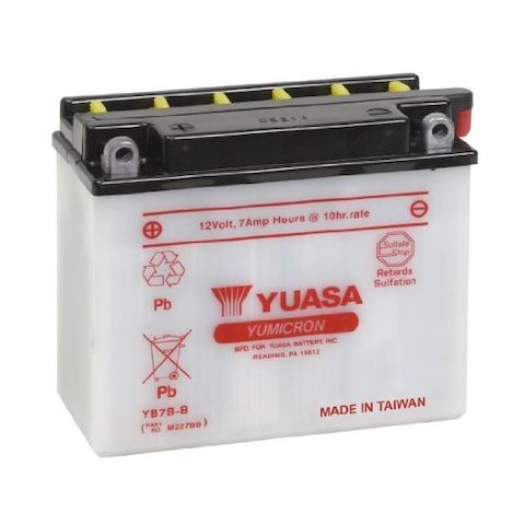 Yuasa YB7B-B Yumicron Conventional Battery