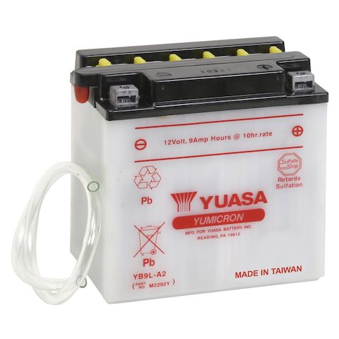 Yuasa YB9L-A2 Yumicron Conventional Battery