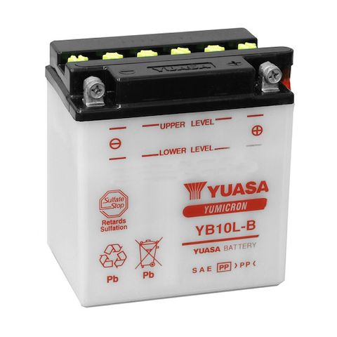 Yuasa YB10L-B Yumicron Conventional Battery