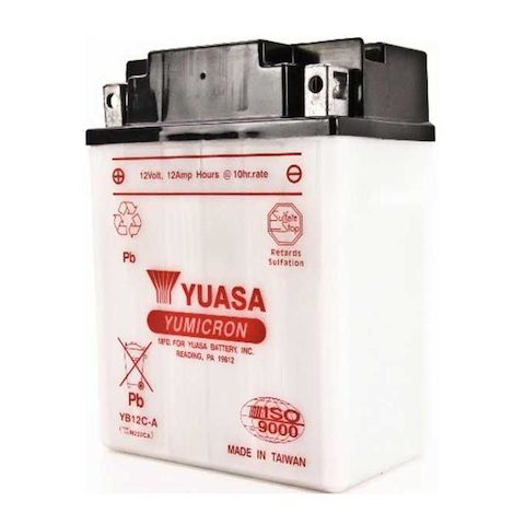 Yuasa YB12C-A Yumicron Conventional Battery