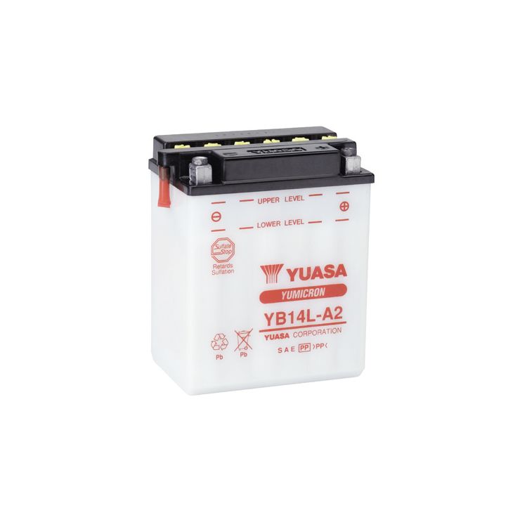 Yuasa YB14-A2 Yumicron Conventional Battery