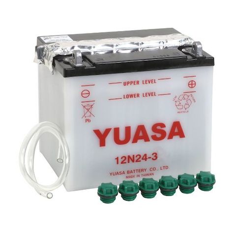 Yuasa 12N24-3 Conventional Battery