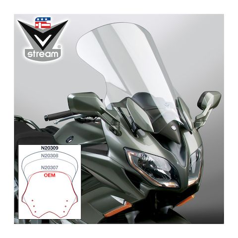 National Cycle VStream Tall Touring Windscreen Yamaha FJR1300 2013-2024