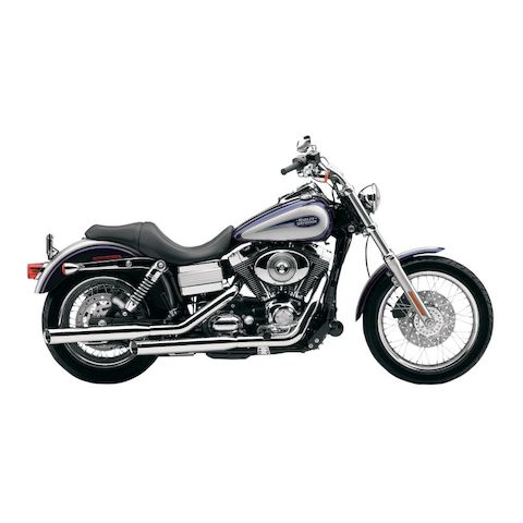Cobra 3" Slip-On Mufflers For Harley Dyna 1995-2017
