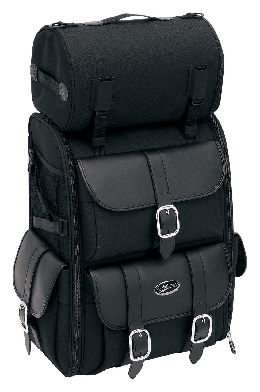 Saddlemen BR3400EX Combination Sissy Bar Bag Cycle Gear