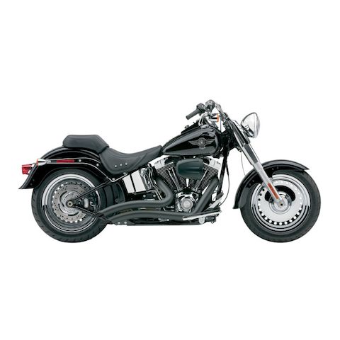 Cobra Speedster Short Swept Exhaust For Harley Softail 2012-2017