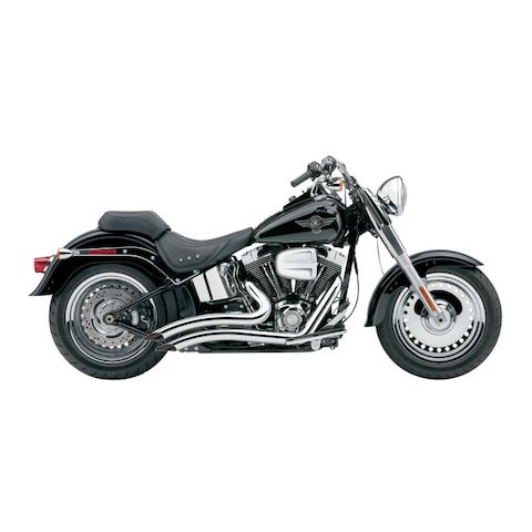 Cobra Speedster Short Swept Exhaust For Harley Softail 1986-2006