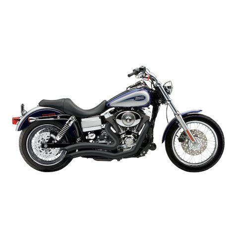 Cobra Speedster Short Swept Exhaust For Harley Dyna 2012-2017