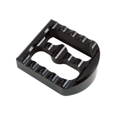 Joker Machine Serrated Brake Pedal Cover For Harley 1984-2017