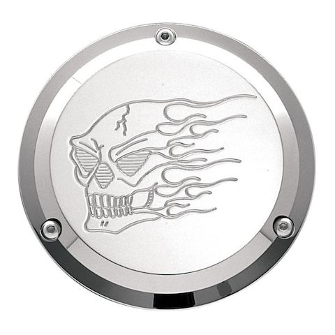 Joker Machine Hot Head Derby Cover For Harley Big Twin 1970-1999