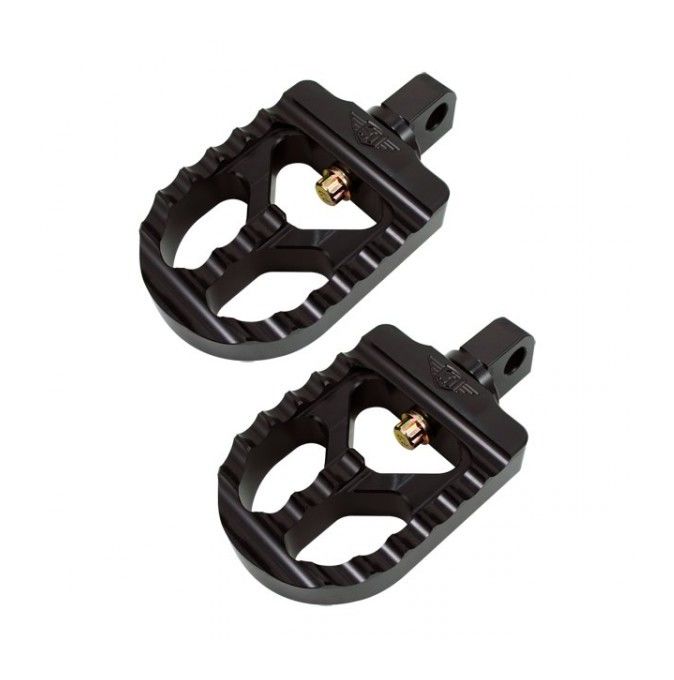 Joker Machine Adjustable Serrated Foot Pegs For Harley Cycle Gear