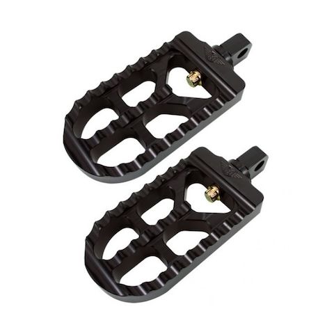 Joker Machine Adjustable Serrated Foot Pegs For Harley