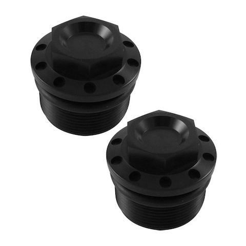 Joker Machine 39mm Fork Tube Caps For Harley 1987-2015