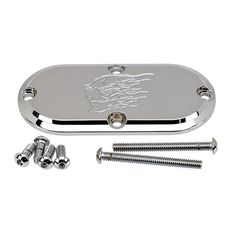 Joker Machine Hot Head Inspection Cover For Harley Big Twin 1970-2006