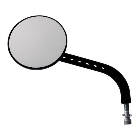 Joker Machine Viewtech 7 Long Stem Round Mirror For Harley
