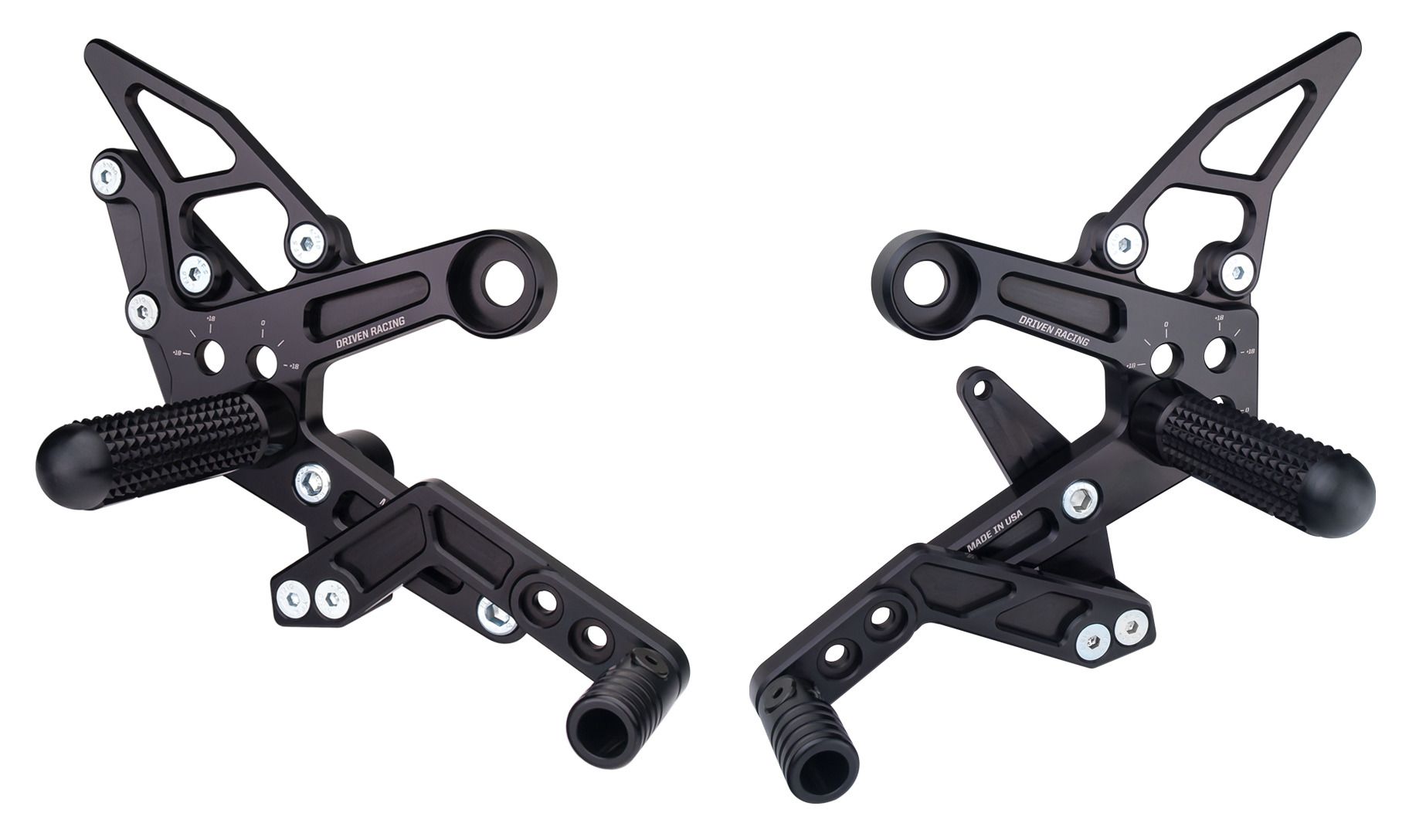Driven Racing TT Rearsets Honda GROM 20142015 Cycle Gear