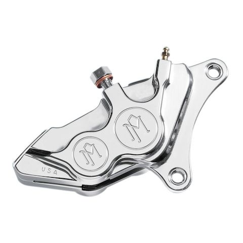 Performance Machine Four-Piston Differential-Bore Front Caliper For Harley