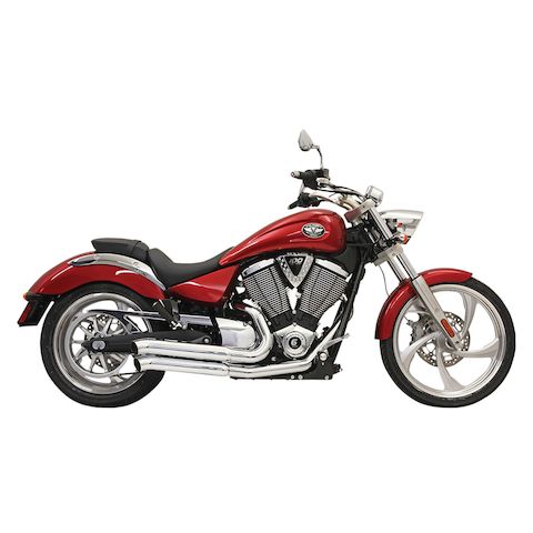 Bassani Pro-Street Turn-Out Exhaust For Victory 2006-2017
