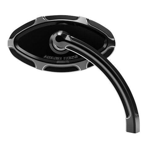 Arlen Ness Beveled Short Stem Mirror