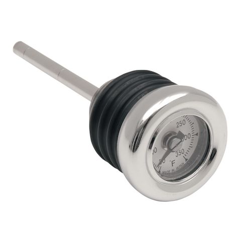 Drag Specialties Oil Plug Temp Gauge For Harley Softail 2000-2017