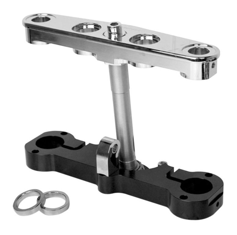 Arlen Ness KO Raked Triple Trees For Harley Softail 2000-2017 - Cycle Gear