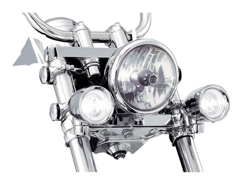 Kuryakyn 1 1/4" Engine Guard Mounted Driving Lights Cycle Gear