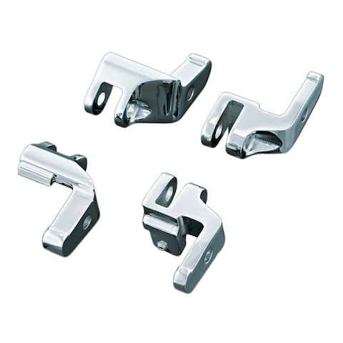 Kuryakyn Driver Floorboard Relocation Brackets For Harley Softail 2000-2017