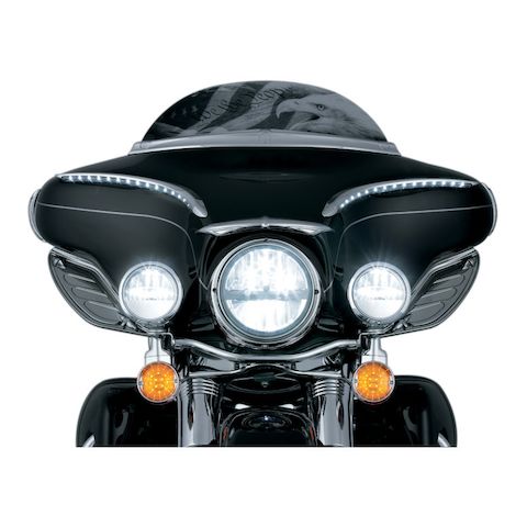 Kuryakyn Phase 7 LED 7" Headlamp For Harley