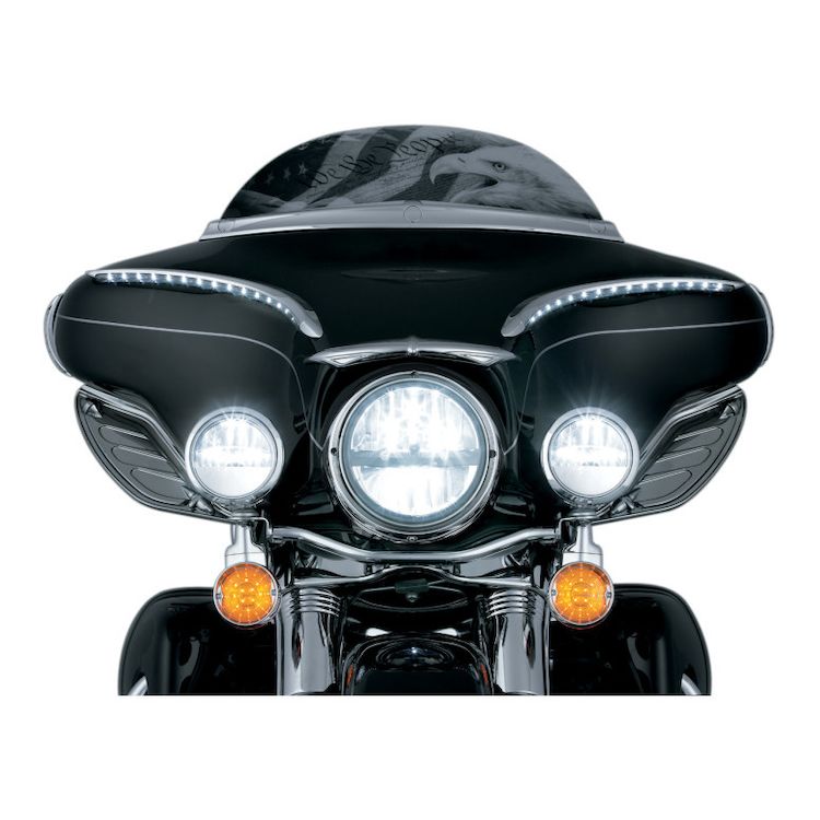 Kuryakyn Phase 7 LED 7" Headlamp For Harley 