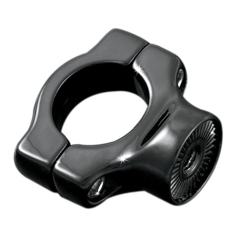 Kuryakyn Side-Mount License Plate Bracket For Harley Softail 1986-2017