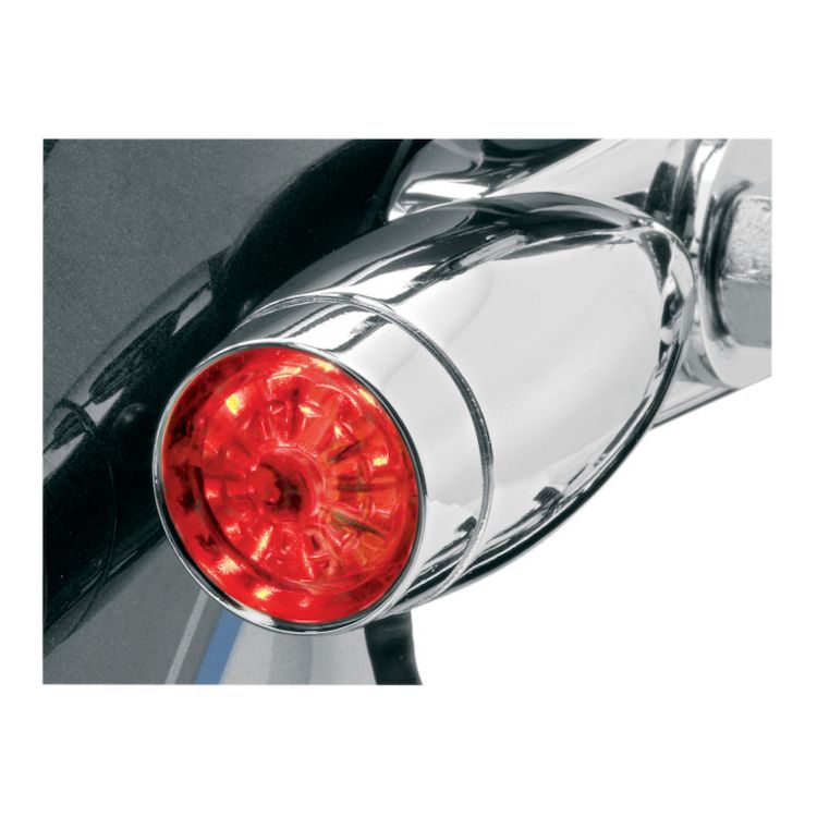 Kuryakyn LED Strut Mount Mini Bullet Marker Lights For Harley 19842010