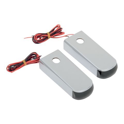 Alloy Art Fender Strut LED Marker Lights For Harley Softail 1984-2017