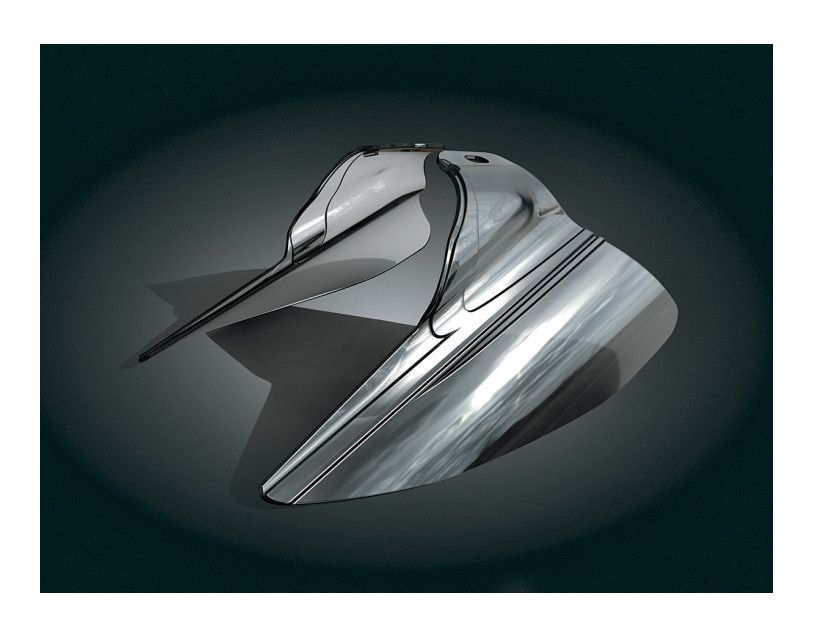 Kuryakyn Saddle Shield Heat Deflectors For Harley - Cycle Gear