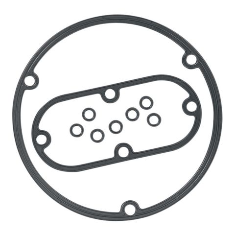 James Gasket Derby And Inspection Cover Kit For Harley 1970-1998