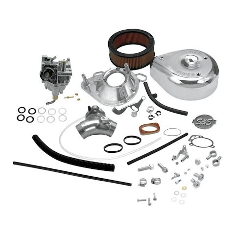 S&S Cycle Super E Carburetor Kit For Harley Big Twin Evo 1993-1999