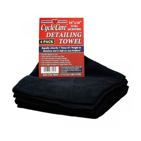 Cycle Care Microfiber Detailing Towel