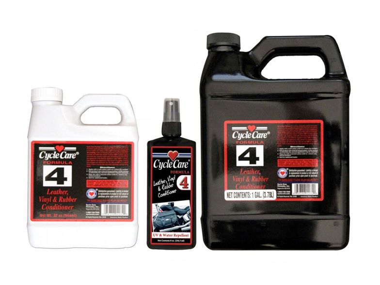 Cycle Care Formula 4 Leather, Vinyl And Rubber Conditioner Cycle Gear