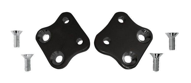 Accutronix Forward Control Kick Back Plates For Harley Dyna 1991-2017
