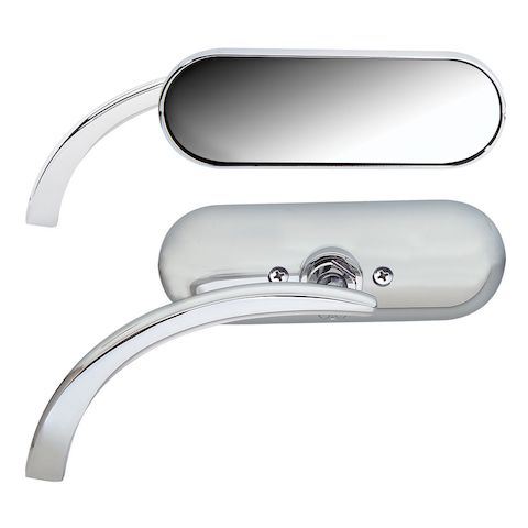 Arlen Ness Mini Oval Micro Mirror