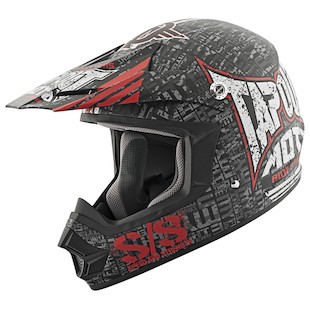 Speed and Strength SS2400 Tapout Helmet (Color: Black/Red / Size: 2XL) pictures