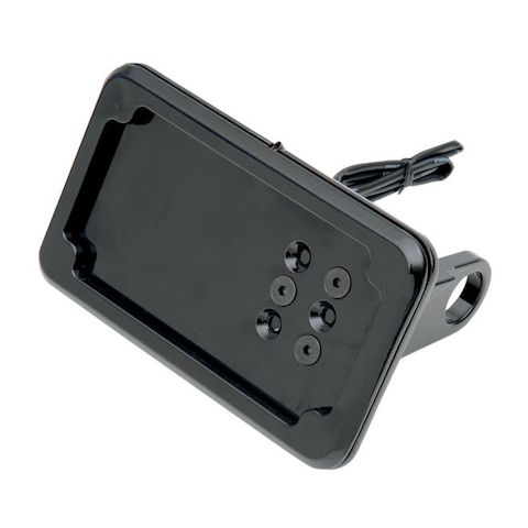Cycle Visions LED Side-Mount License Plate Holder For Harley Softail 1986-2007