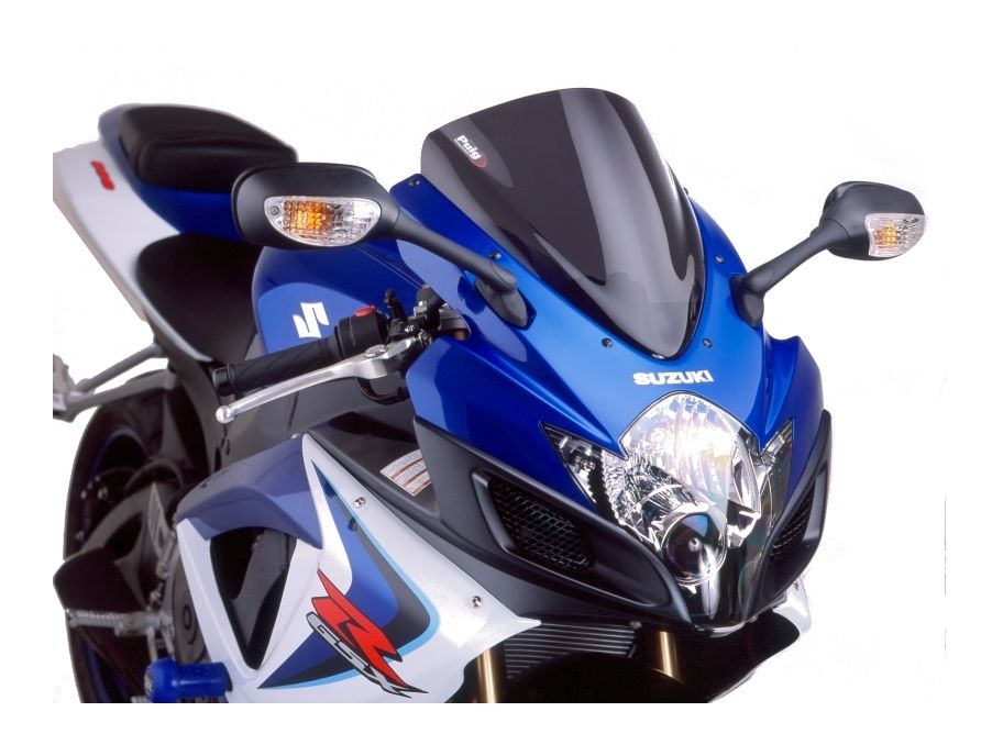 Clear) Motorcycle Windshield WindScreen Double Bubble