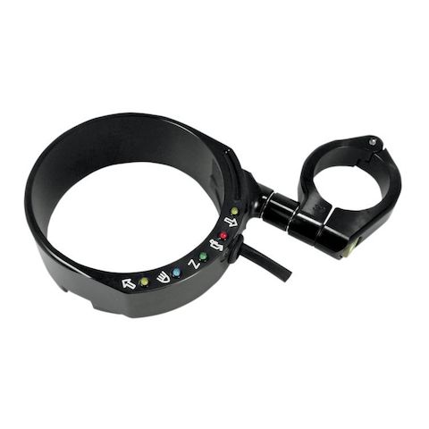 Joker Machine LED Speedo Relocation Bracket For Harley