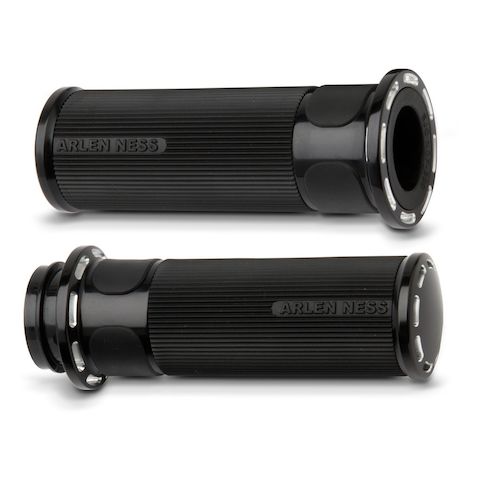 Arlen Ness Fusion Slot Track Grips For Harley With Throttle By Wire