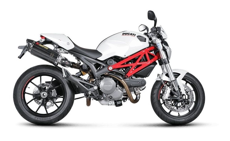 2009 Ducati Ducati Monster 696 Pista Akrapovic Slip-On Exhaust
