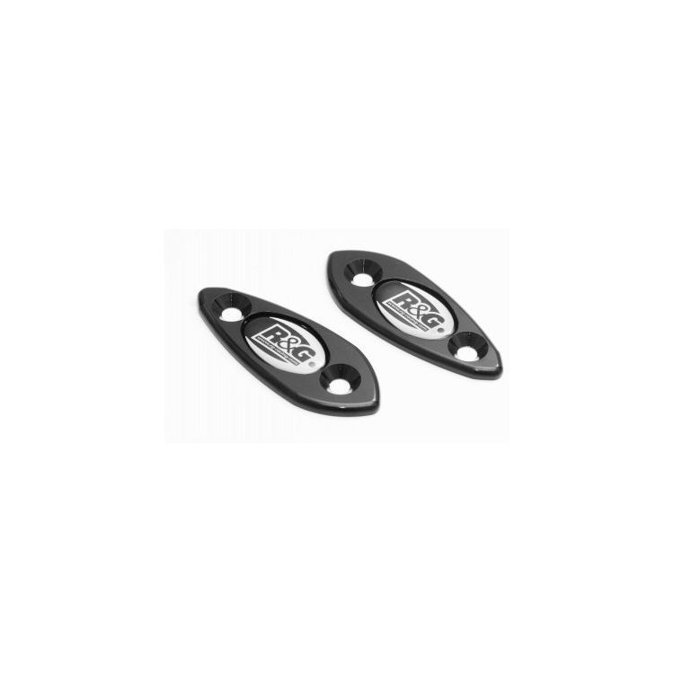 R&G Racing Mirror Blanking Plates Kawasaki ZX6R 2009-2012