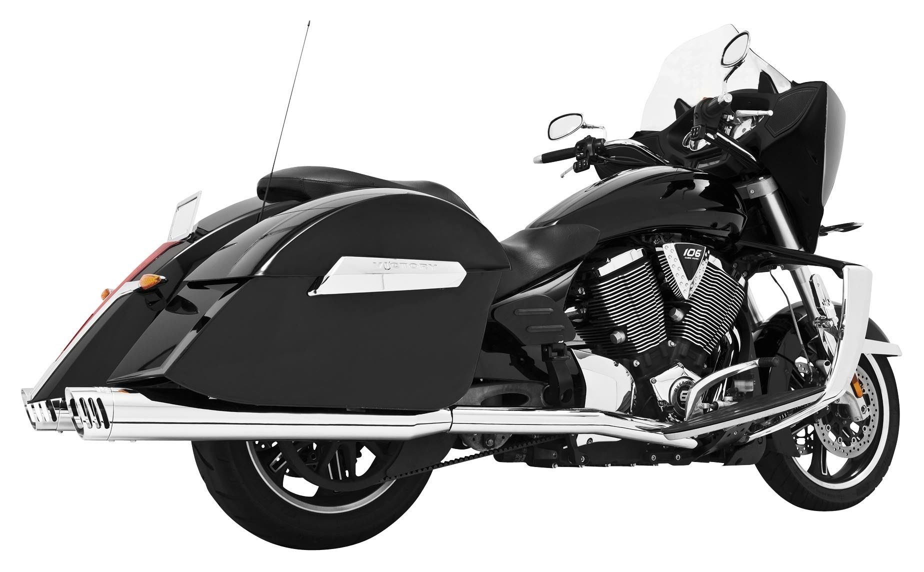 Freedom Performance Racing True Dual Exhaust For Victory 20102013