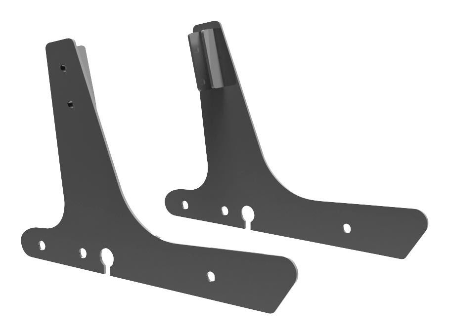 Khrome Werks Sissy Bar Side Plates For Harley Dyna 20062017 Cycle Gear